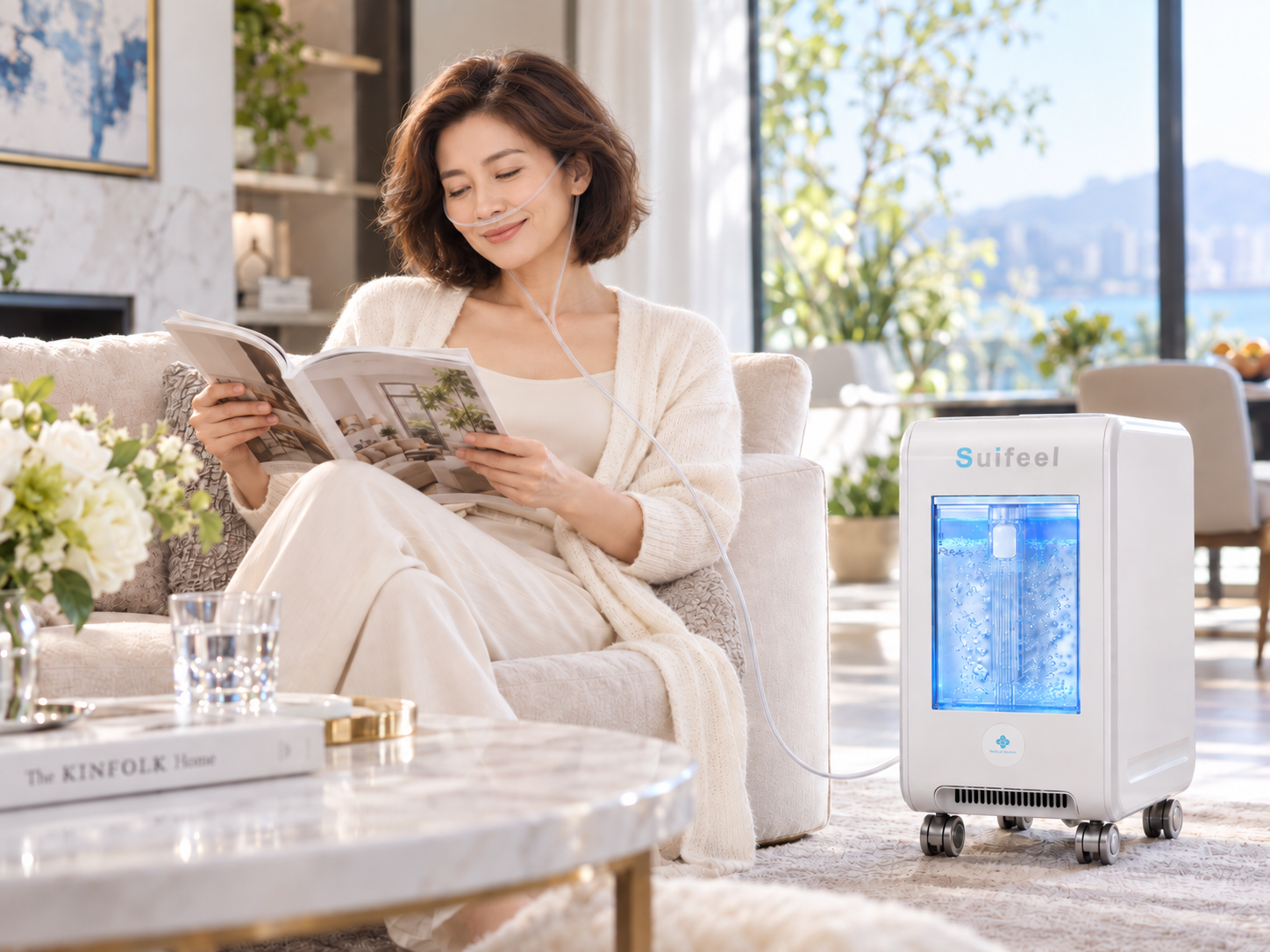生活空間に設置されたSuifeel